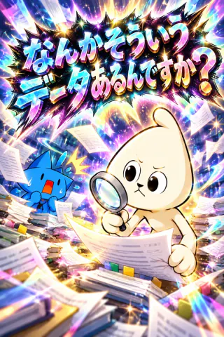 UR「なんかそういうデータあるんですか？」の札の絵