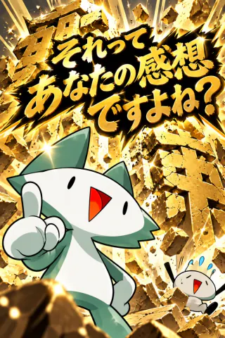 SR「それってあなたの感想ですよね?」の札の絵